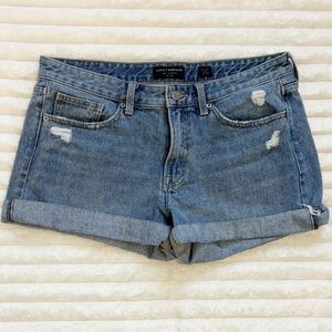 LUCKY BRAND Boyfriend Short Jean Shorts Cotton Size 12 31